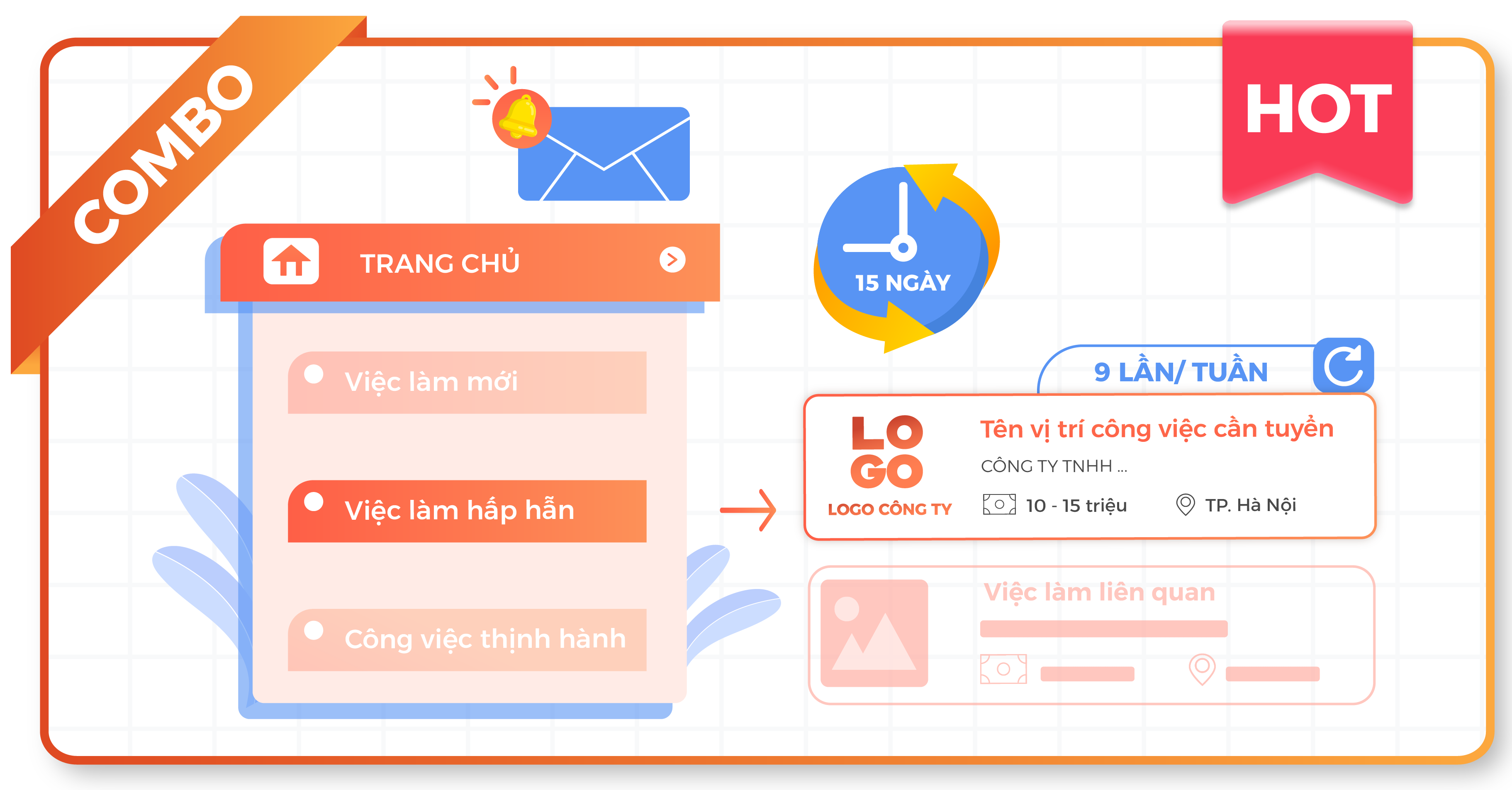 Gói việc làm hấp dẫn